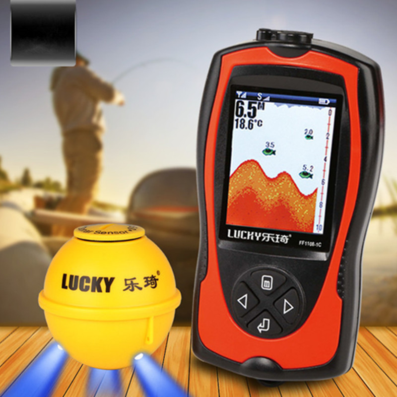 Wireless Sonar Sensor  Handhel - Fishing Boat Depth Finder ulasan dan harga