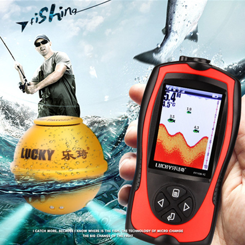 Wireless Sonar Sensor  Handhel - Fishing Boat Depth Finder ulasan dan harga