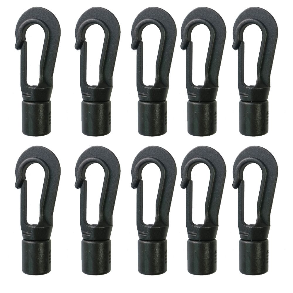 5/10pcs Plastic Snap Hook Clip - Fishing Boat Oar ulasan dan harga