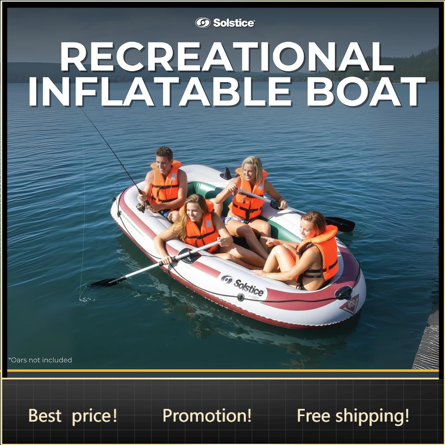 BestsellerSolstice Voyager 4-P - Fishing Boat Oar ulasan dan harga