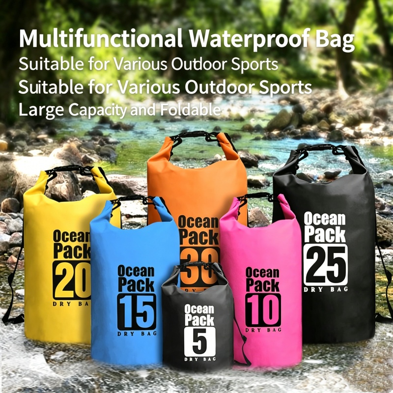 Swimming Waterproof Dry Bag 5L - Fishing Boat Oar ulasan dan harga