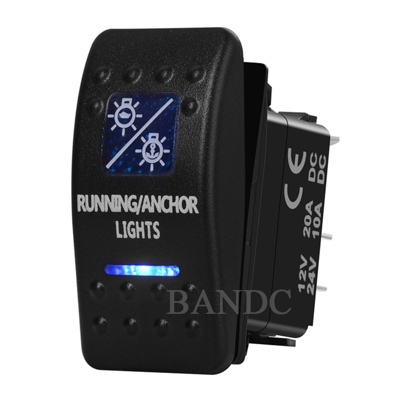 Blue Led Running/Anchor Light  - Fishing Boat Navigation Light ulasan dan harga